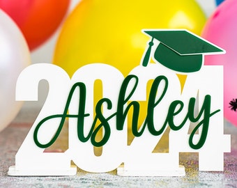Personalized Class of 2024 Graduation Party Sign. Graduation Decorations 2024. Gift Table Decorations