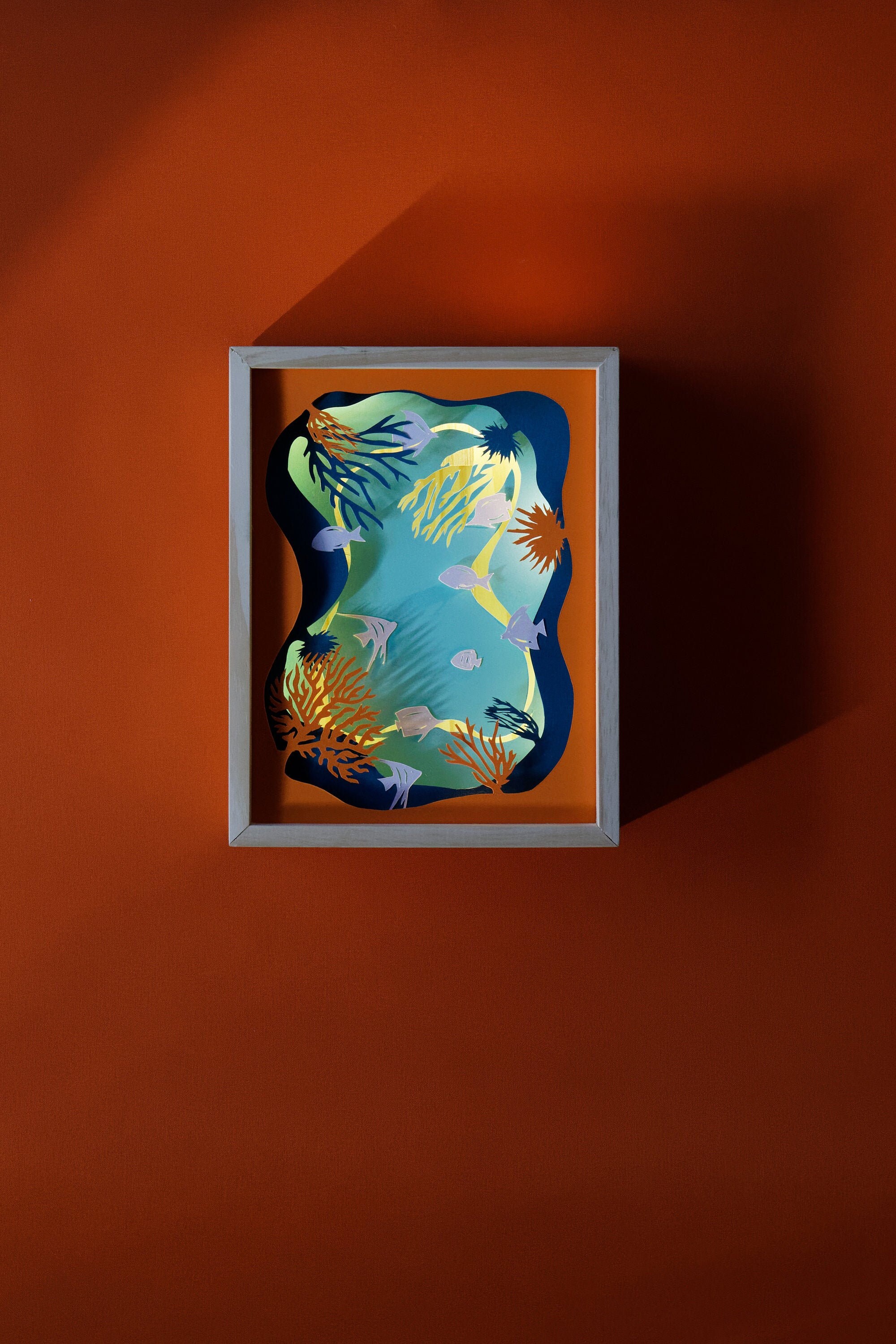 Cadre Lumineux Poisson