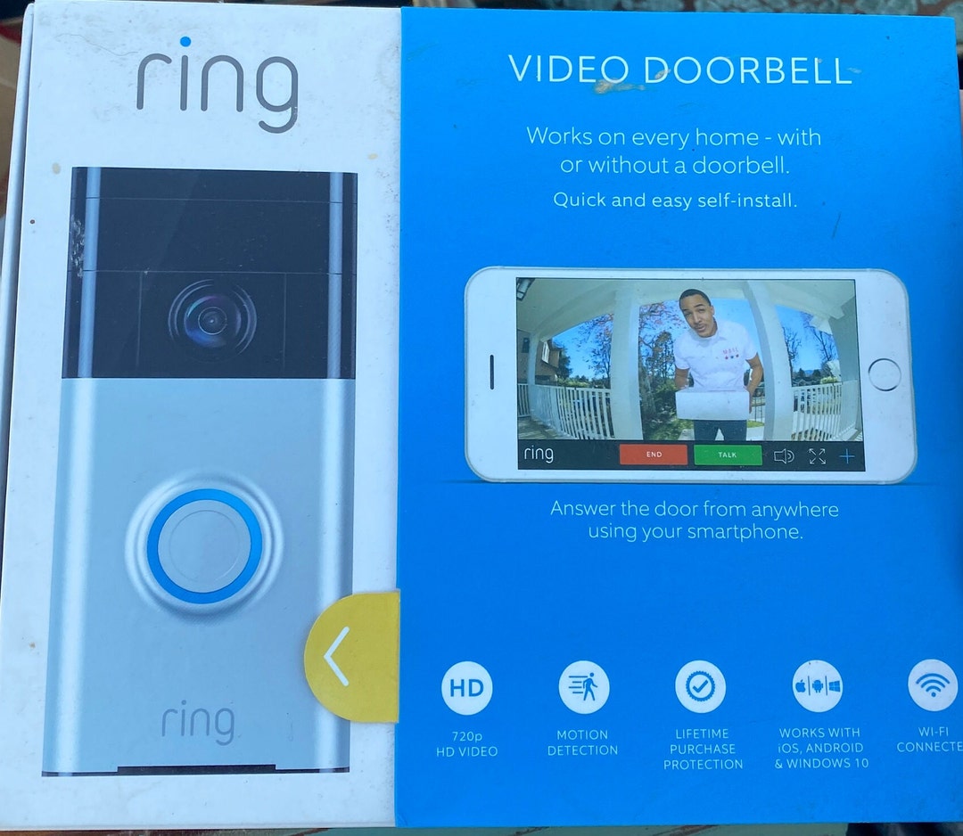 Ring Doorbell Camera Etsy