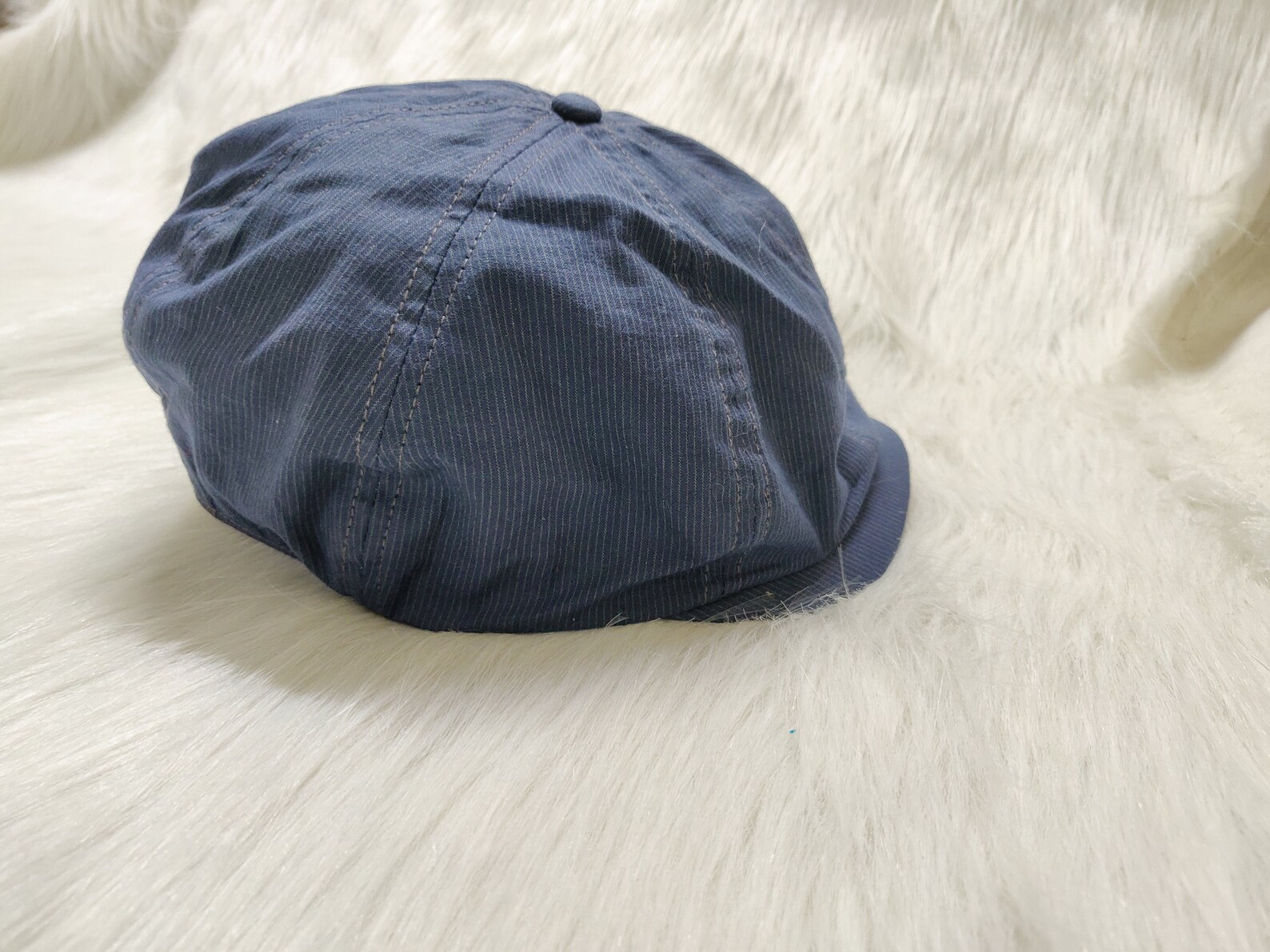 Double RL RRL Cap Striped Newsboy Cap Free Worldwide Shipping Etsy