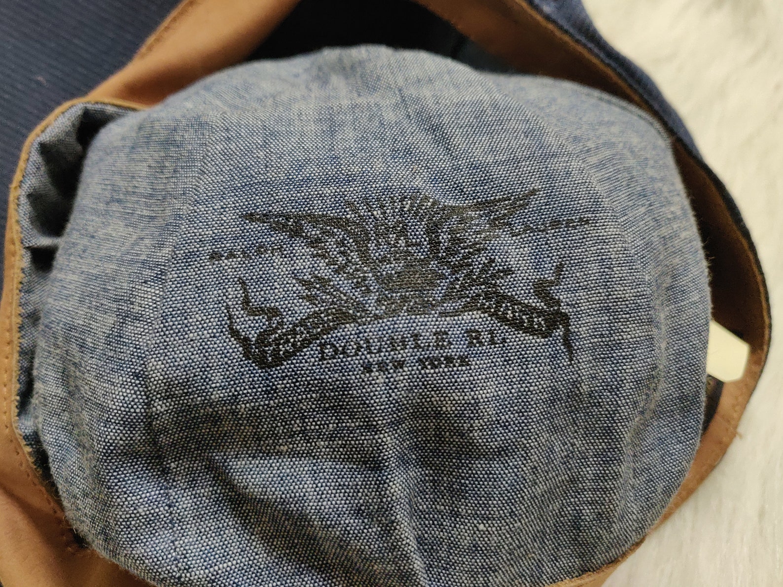 Double RL RRL Cap Striped Newsboy Cap Free Worldwide Shipping Etsy