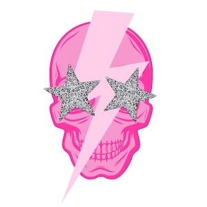 Hot Pink Skull | Digital Download