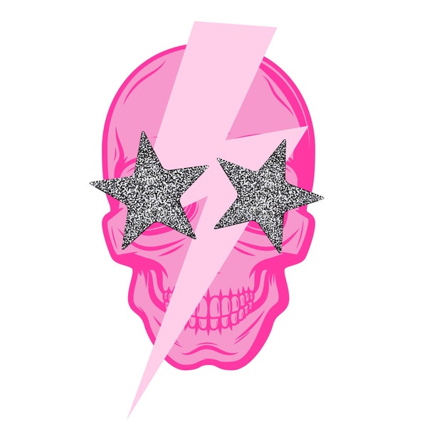 Hot Pink Skull | Digital Download