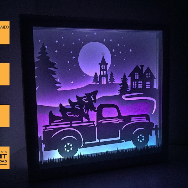 Santa's Cabin Christmas Shadow Box SVG, Paper Cut Light Box, 3D Papercut LightBox SVG File DIY, Cricut, Silhouette Santa's Cabin Christmas Shadow Box SVG, Paper Cut Light Box, 3D Papercut LightBox SVG File DIY, Cricut, Silhouette