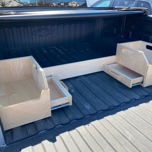 Truck Bed Storage Drawers PLANS Etsy