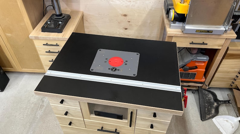 DIY Router Table Plans With 3D Printer Upgrade Files / Custom Router ...