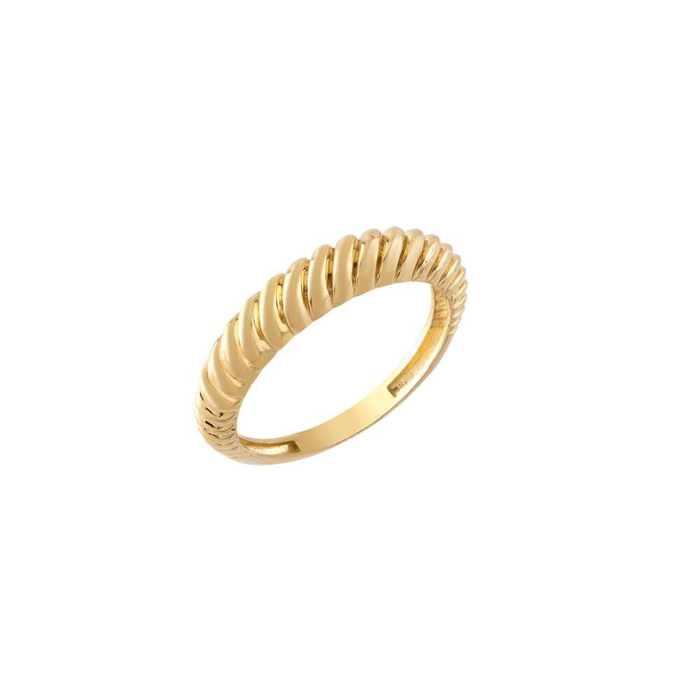 Spiral Gold Ring/14k Gold Ring | Etsy