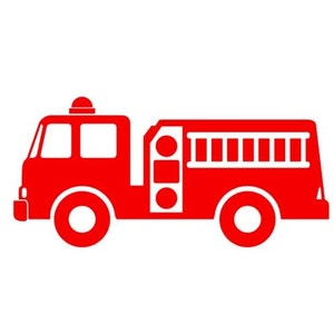 Feuerwehr Bügelbild Flockfolie