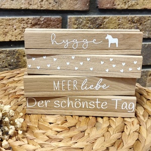 card holder photo strip photo holder oak wood