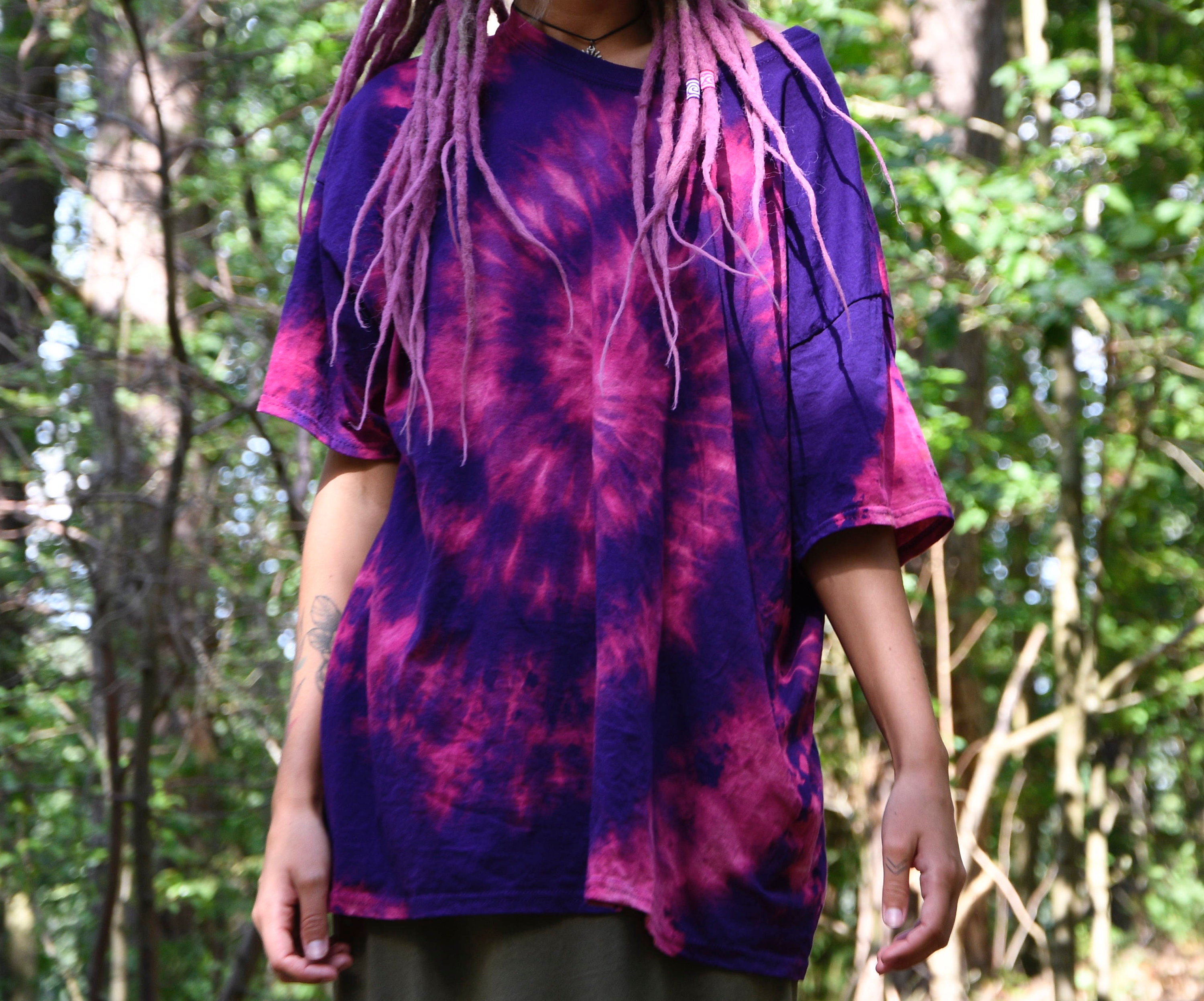psychedelic tie dye trippy t-shirt