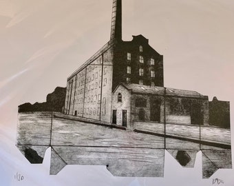 Hovis Mill Risograph Print