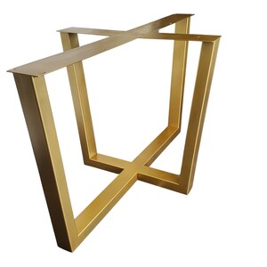 RECTANGULAR TAPERED BASE - Metal Table base