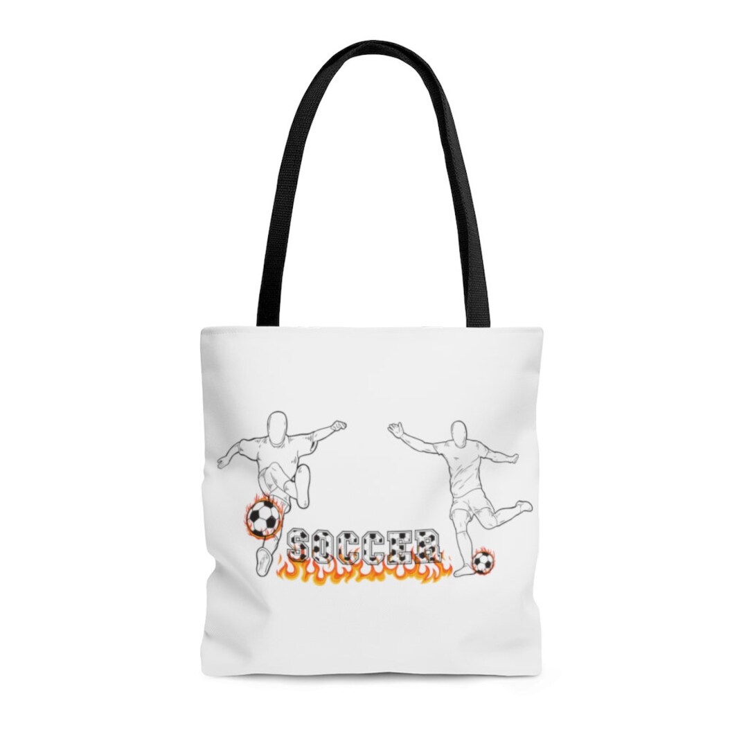 Soccer Tote Bag/soccer Mom Tote/soccer/for Soccer Moms/soccer Etsy