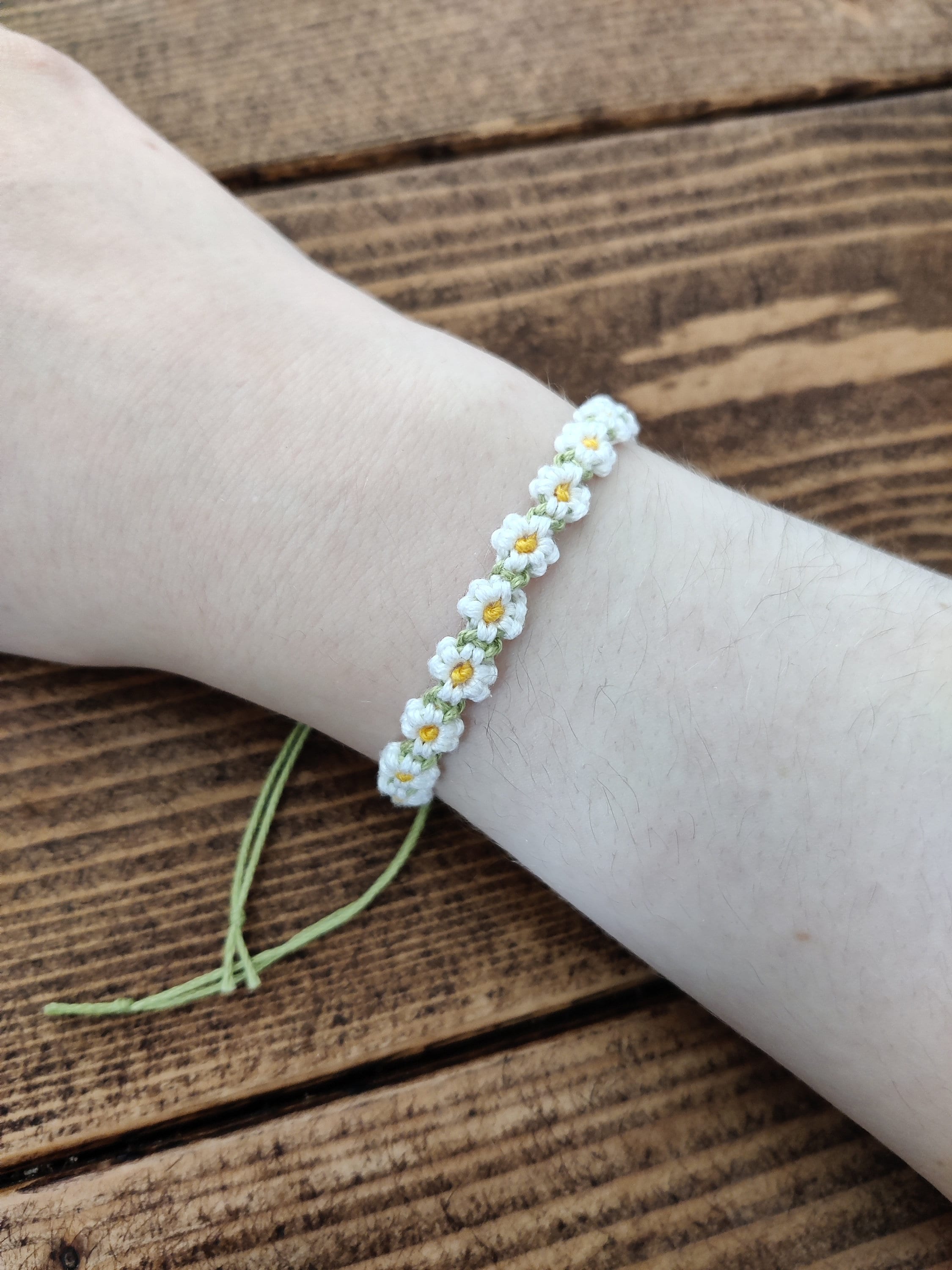Bracelet daisy flower - gold & silver – Jewel Junkie Curaçao