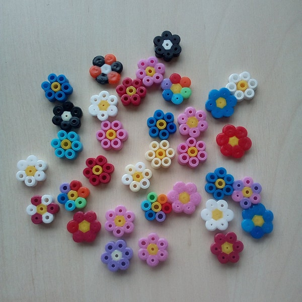 Flower beads 10 pcs