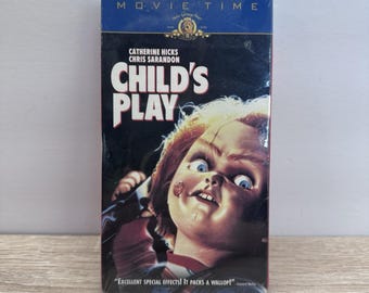 Childs Play VHS 1997 SEALED Chucky MGM Catherine Hicks Chris Sarandon Horror