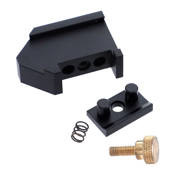 Locating Ruler Brass Ruler Locating Block Leather Marking Locator Angle Scriber ...