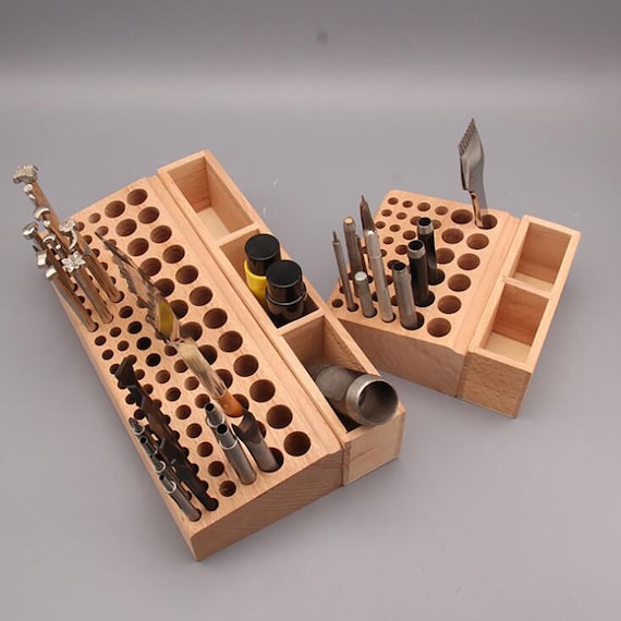 Lederen Craft Gereedschaphouder 100 Gaten Lederen Opbergrek Organizer