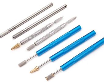 Leather Edge Oil Pen, Rotating Edge Oil Applicator, Leather Craft Oil Edge Tool