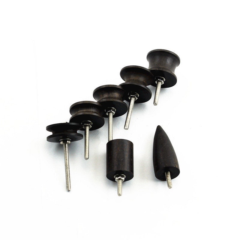 thumbnail image 2 of Rotary Tool Accessories 3pcs Leather Burnishing Tool, 3 Styles Edge Burnisher Polished Head Dremel Bits 2 of 13