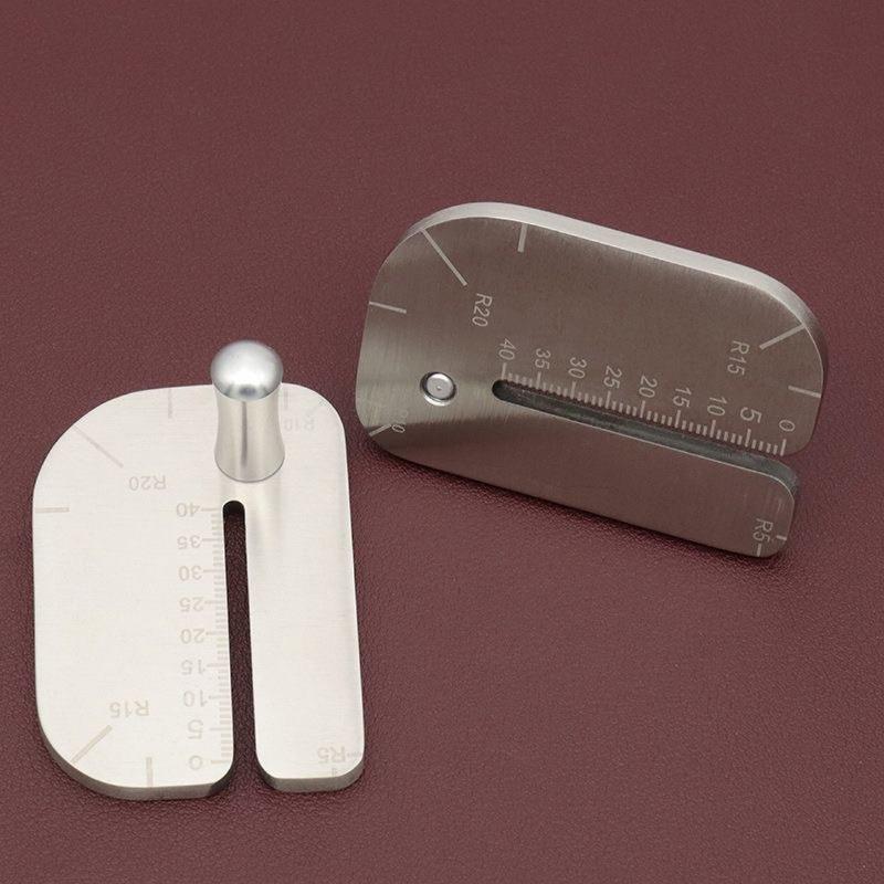 Trashing Ruler 1 Pc Stainless Steel Punching Ruler, Cutting Distance Ruler, Leather ...
