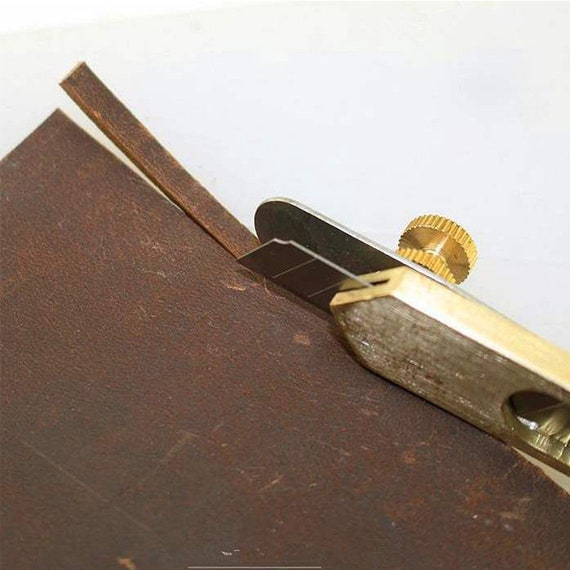 Leather Craft Tools DIY Incision Cutter tools Copper Trimming tools with Blade Leather Craft Tools DIY Incision Cutter tools Copper Trimming tools with Blade
