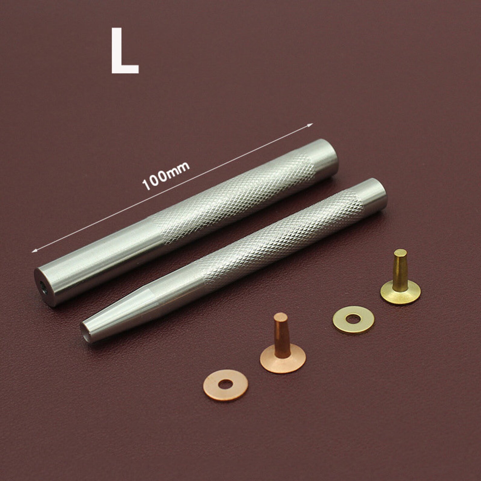 Corrugated Iron Lines Fixed Copper Rivet Installation Rod DIY Handmade ...
