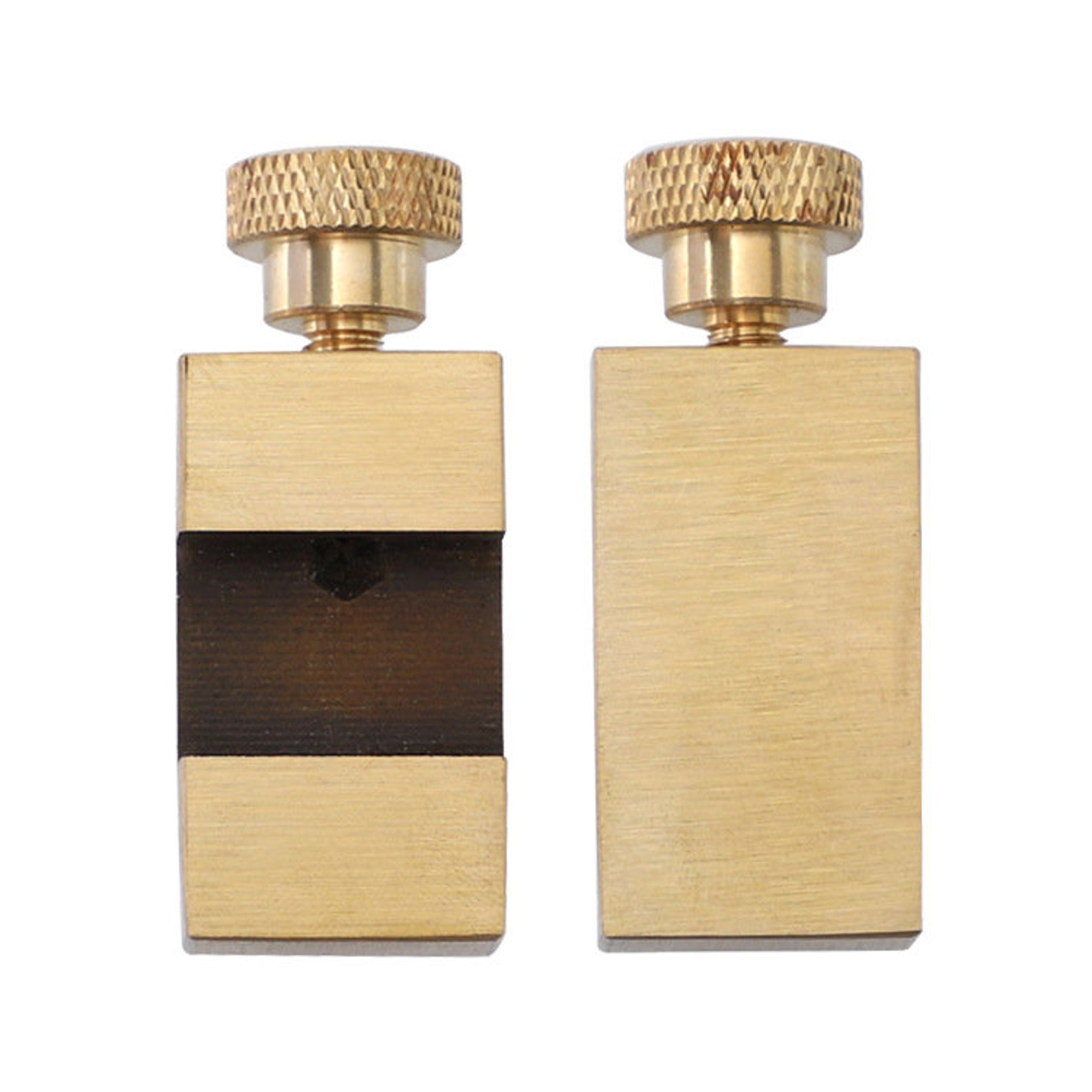 Locating Ruler Brass Ruler Locating Block Leather Marking Locator Angle Scriber ...