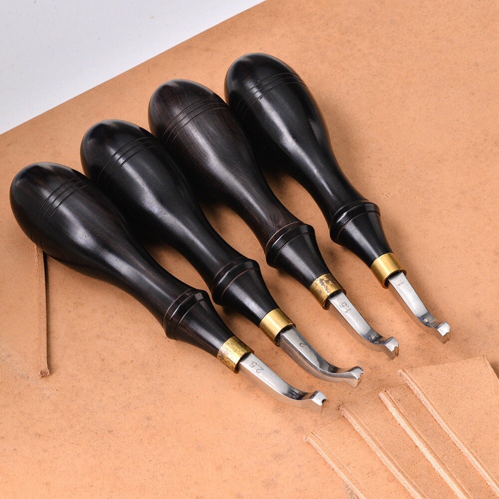 3Pcs 26mm 60mm 100mm Leather Press Edge Rollers Leather Edge Creaser and  Smoother for Leather Glue Laminating, Quilting, Platen Tools
