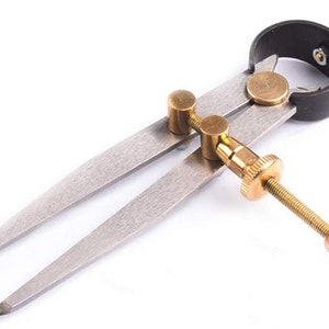 Leather Craft Rotating Craft Tool DIY Wing Divider Adjustable 6inch