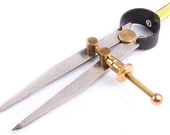 Leather Craft Rotating Craft Tool DIY Wing Divider Adjustable 6inch
