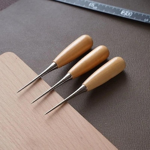 Handheld Hole Puncher Cone Tool Leather Sewing Craft - Sewing, Shoe Repair