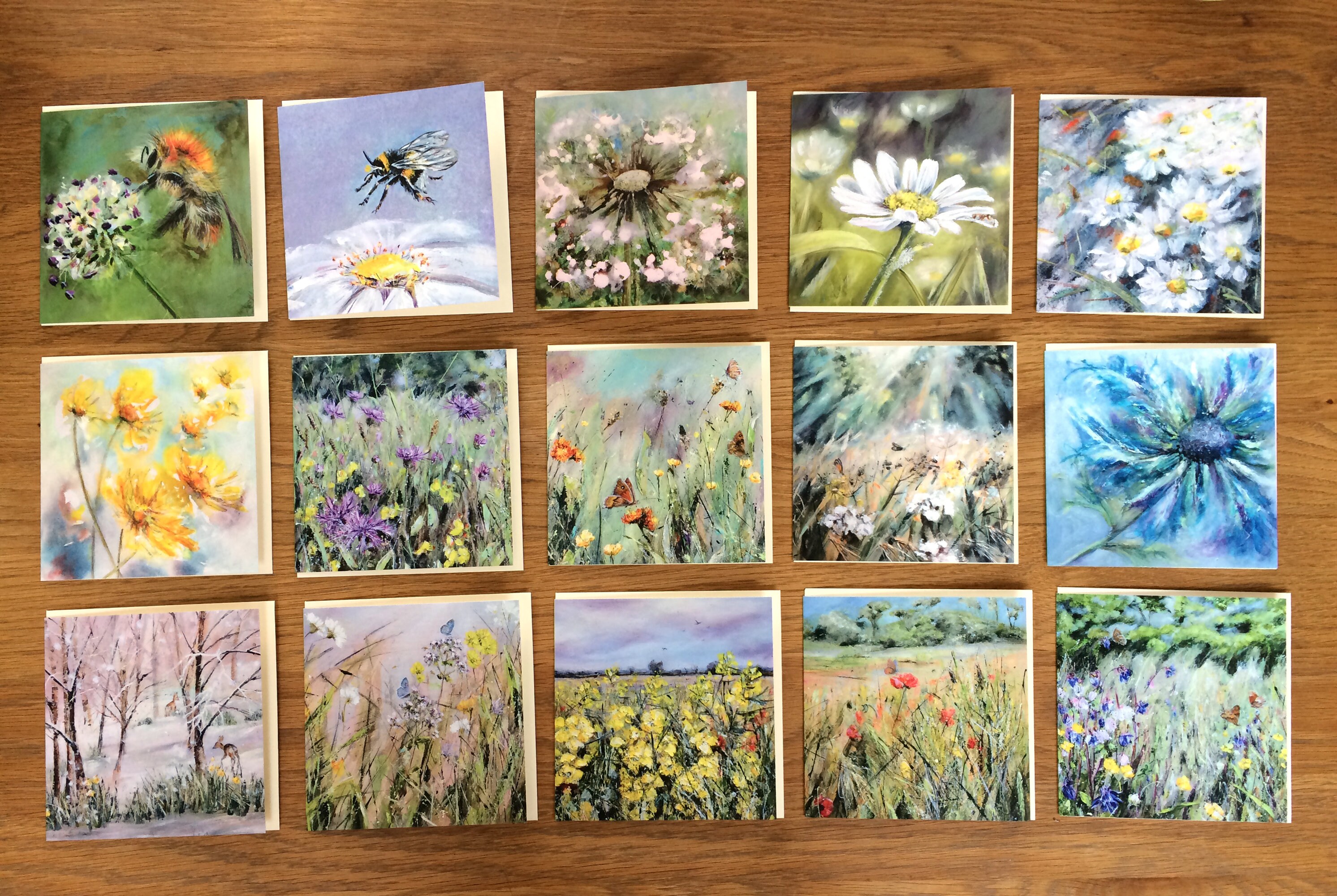 6 Blank Fine Art Greeting Cards Original Art Greeting Card Etsy