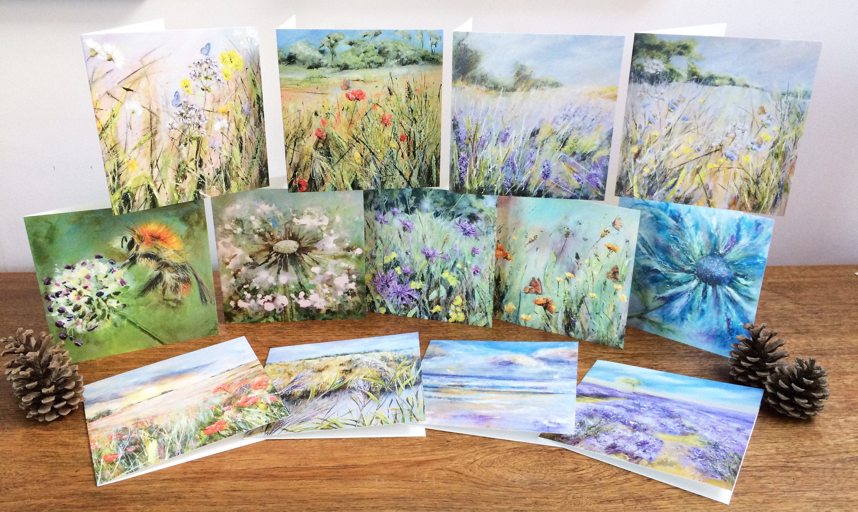 6 Blank Fine Art Greeting Cards Original Art Greeting Card Etsy