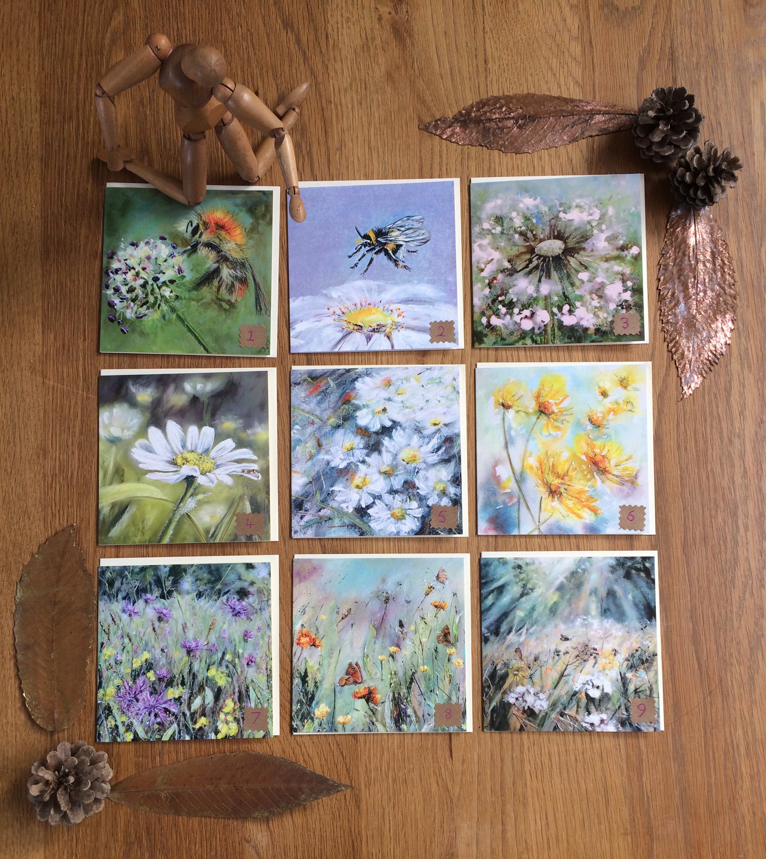 6 Blank Fine Art Greeting Cards Original Art Greeting Card Etsy