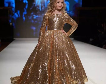 kids glitter dress