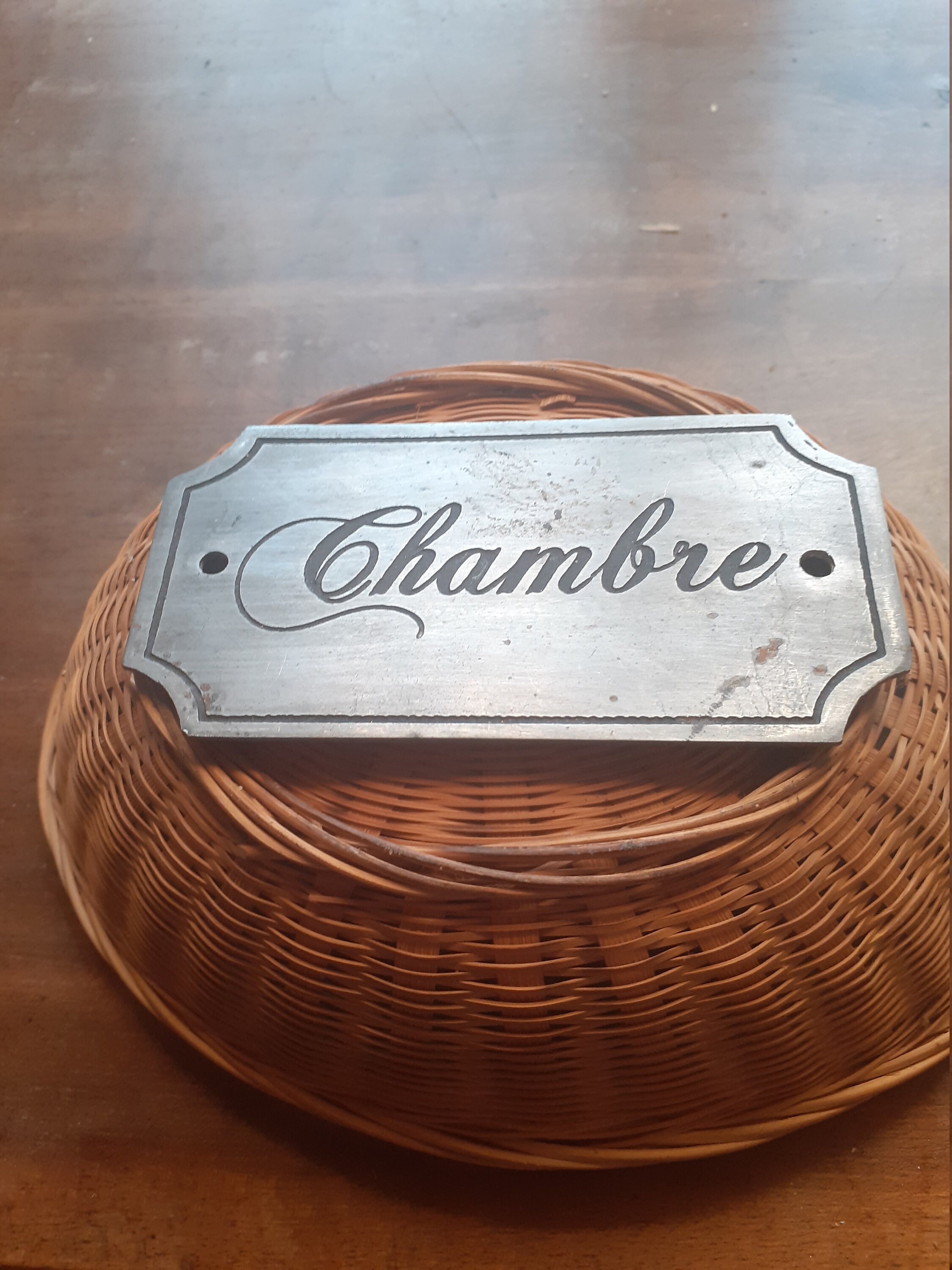 Plaque de Chambre Vintage Cadeau Femme Saint Valentin