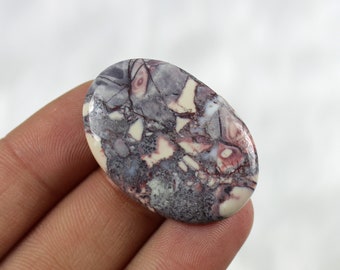 1 Pcs 41x27x6 Millimeter 61 Carat Beautiful Natural Flint Jasper Gemstone Healing Crystal Cabochon Gemstone Semi Precious Cabochon #GT-554