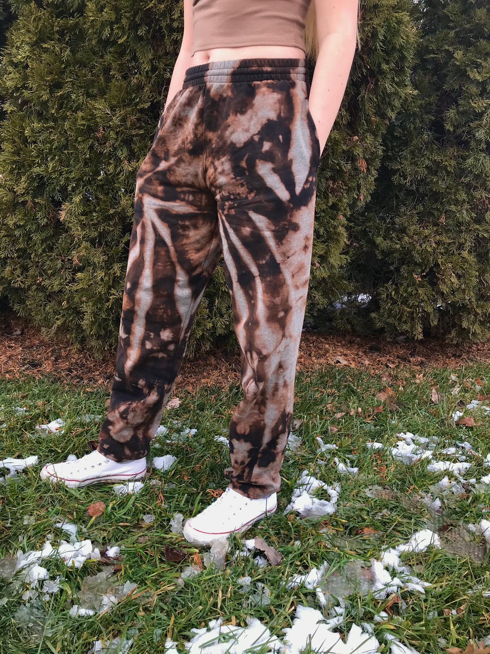 revolve tie dye sweatpants