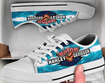 Harley Davidson Shoes Harley Davidson Runners - Etsy
