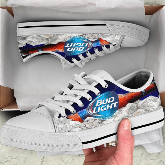 Bud Light Shoes Bud Light Runners Converse/van's Style - Etsy Bud Light Shoes Bud Light Runners Converse/van's Style - Etsy