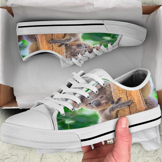 Koala Shoes Koala Runners Converse/van's Style Low Top - Etsy