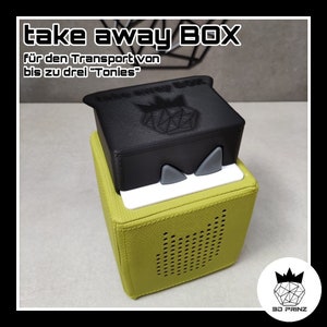 Transportbox "take away BOX" (3D Prinz) für Toniebox/Tonies