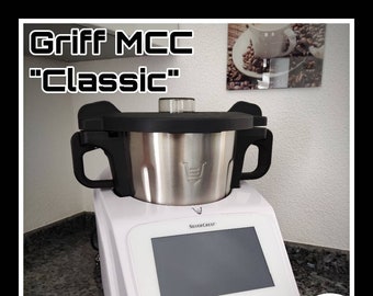 Fest montierter Griff "Classic" (3D Prinz) für Monsieur Cuisine Connect sowie Trend "Lidl"