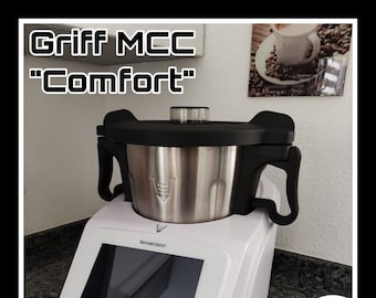 Fest montierter Griff "Comfort" (3D Prinz) für Monsieur Cuisine Connect sowie Trend "Lidl"