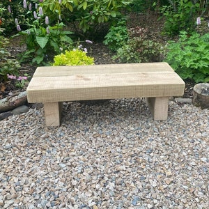 sleeper garden bench seat
