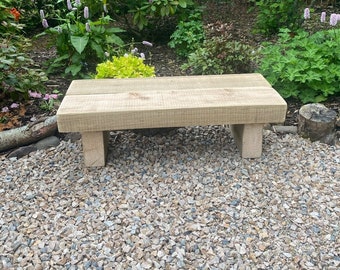 sleeper garden bench seat