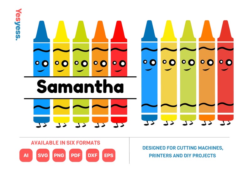 Download Png Dxf Teacher Monogram Svg Crayon Svg Svg Cut Files For Cricut And Silhouette Crayons Svg Split Monogram Svg Crayon Monogram Svg Digital Art Collectibles Vadel Com