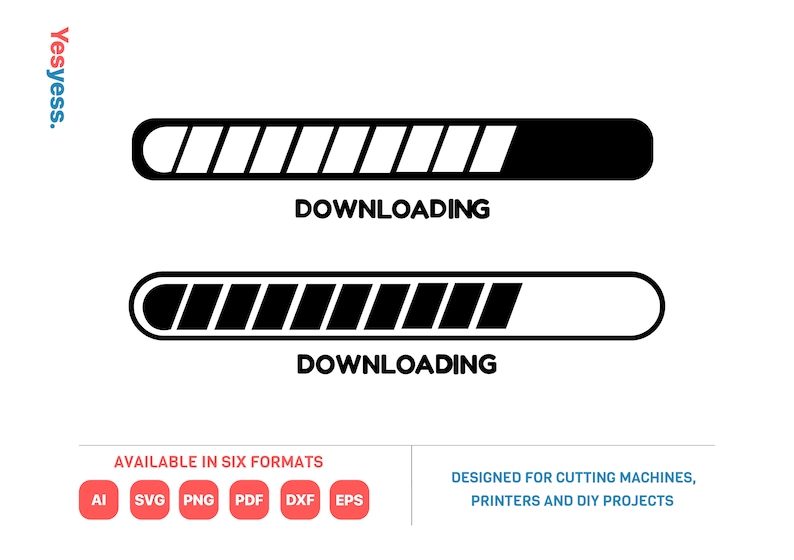 Progress Bar Svg loading cut files Downloading Silhouette Svg Downloading SVG loading progress Loading Bar Svg Loading Clipart Vector