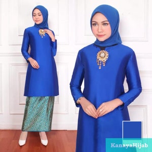 Tafeta Dress: An Elegant Suit for a Graceful Traditional Look, Kebaya Dress, Kebaya Modern, Kebaya Set, Kebaya Encim